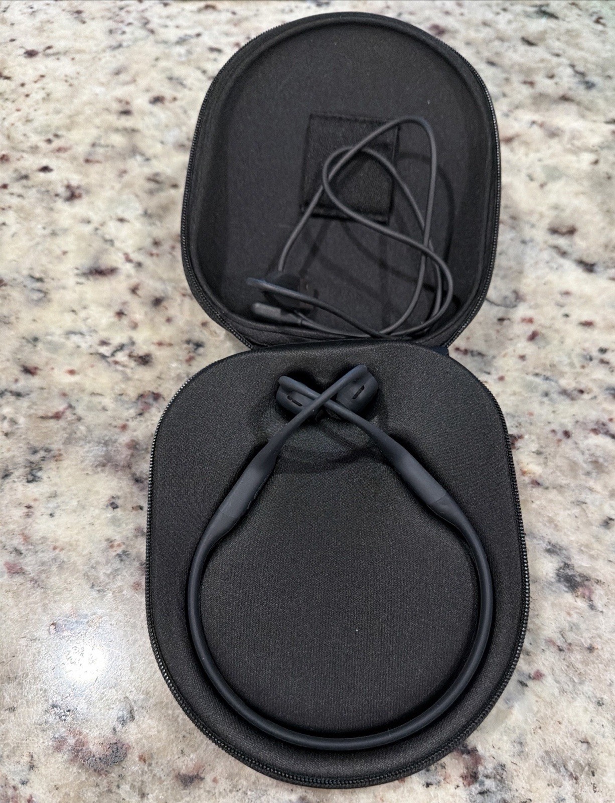 Shokz Bone Conduction OpenRun Pro Black Sports Headphones with Case