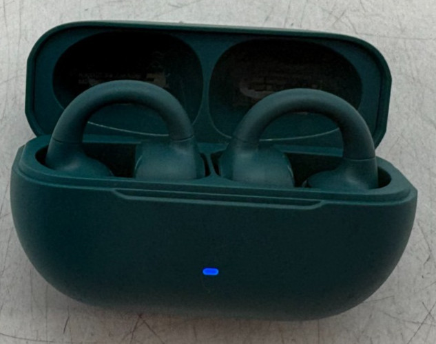JLab Flex Open Earbuds Open-Ear Bluetooth Headphones Teal FAST FREE SHIPPING c