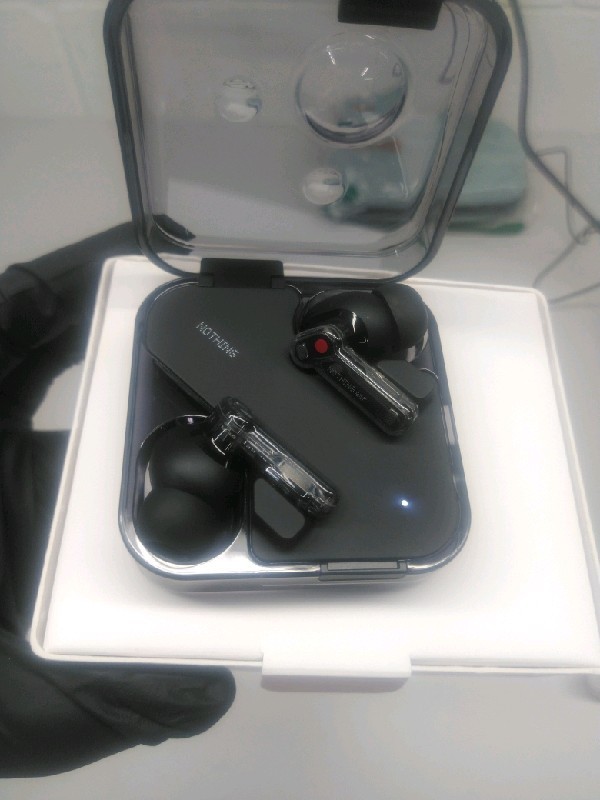 Nothing Ear Wireless Earbuds Black 45dB Hybrid Smart (ANC) Hi-Res Audio In-Ear