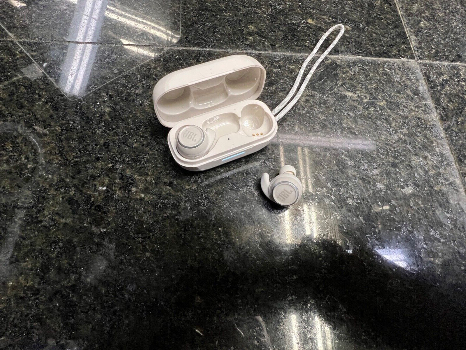 JBL Reflect Mini NC True Wireless Headphones – BEIGE-LEFT SIDE-PARTS & REPAIR-1