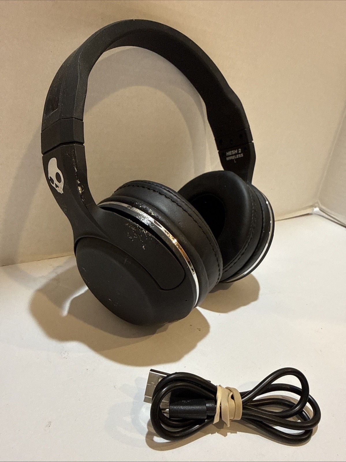 Skullcandy Hesh 2 Unleashed Wireless Over the Ear Headphones WORKS!