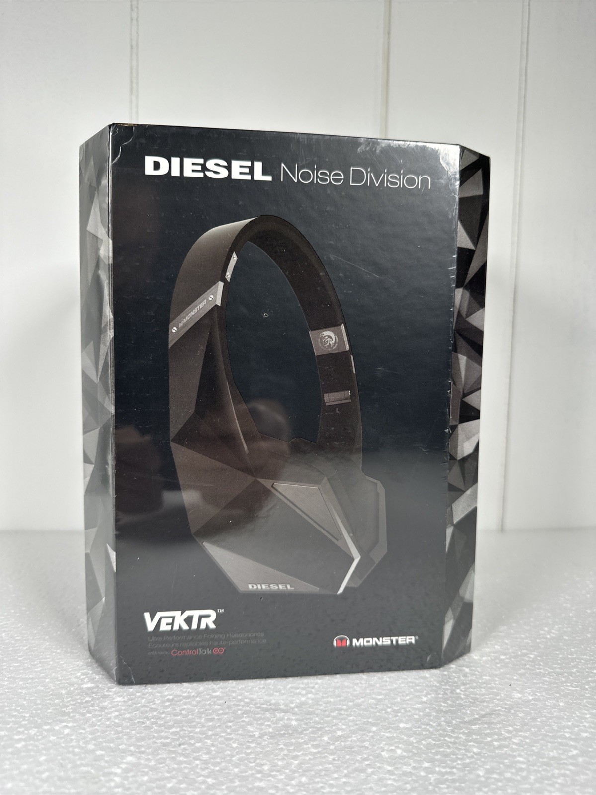 Diesel Monster Vektr On Ear Wired Headphones Control Talk New Sealed