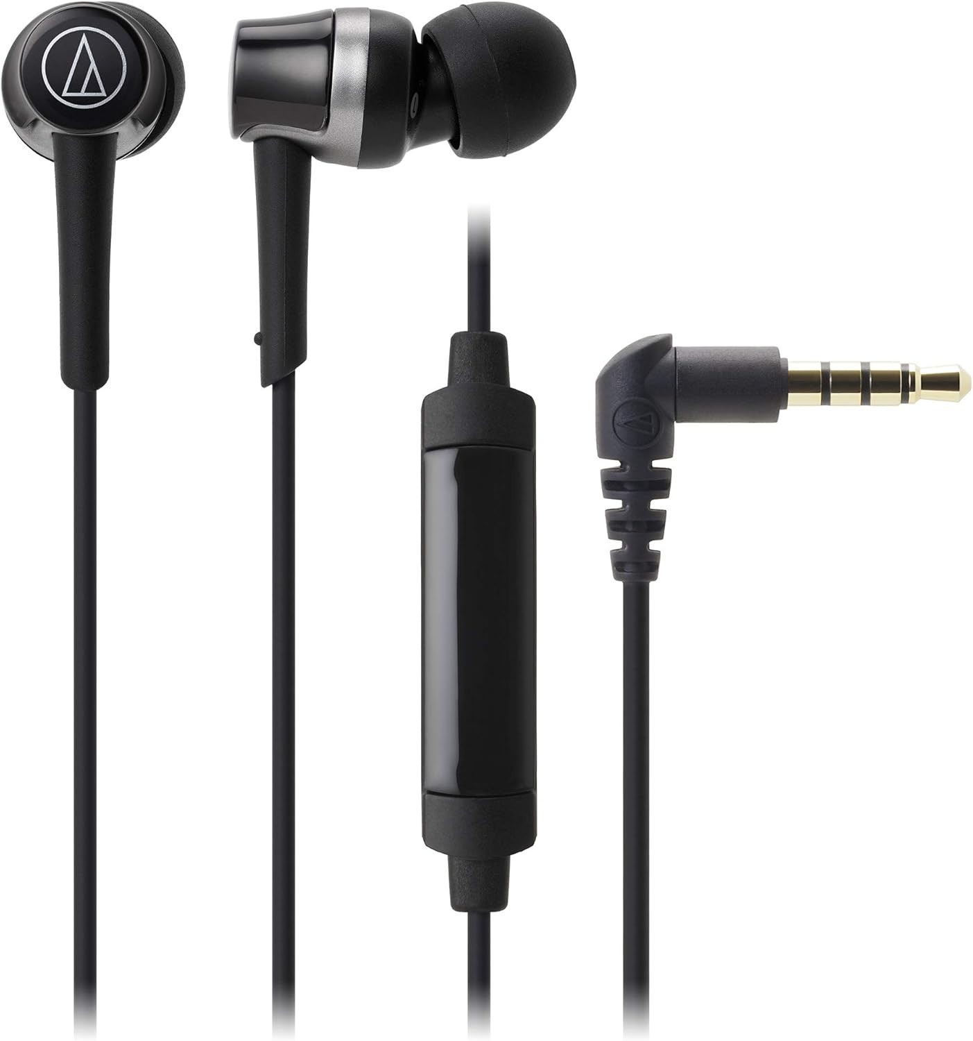 audio-technica ATH-CKR30iS Wired In-line Remote Control with Microphone NEW