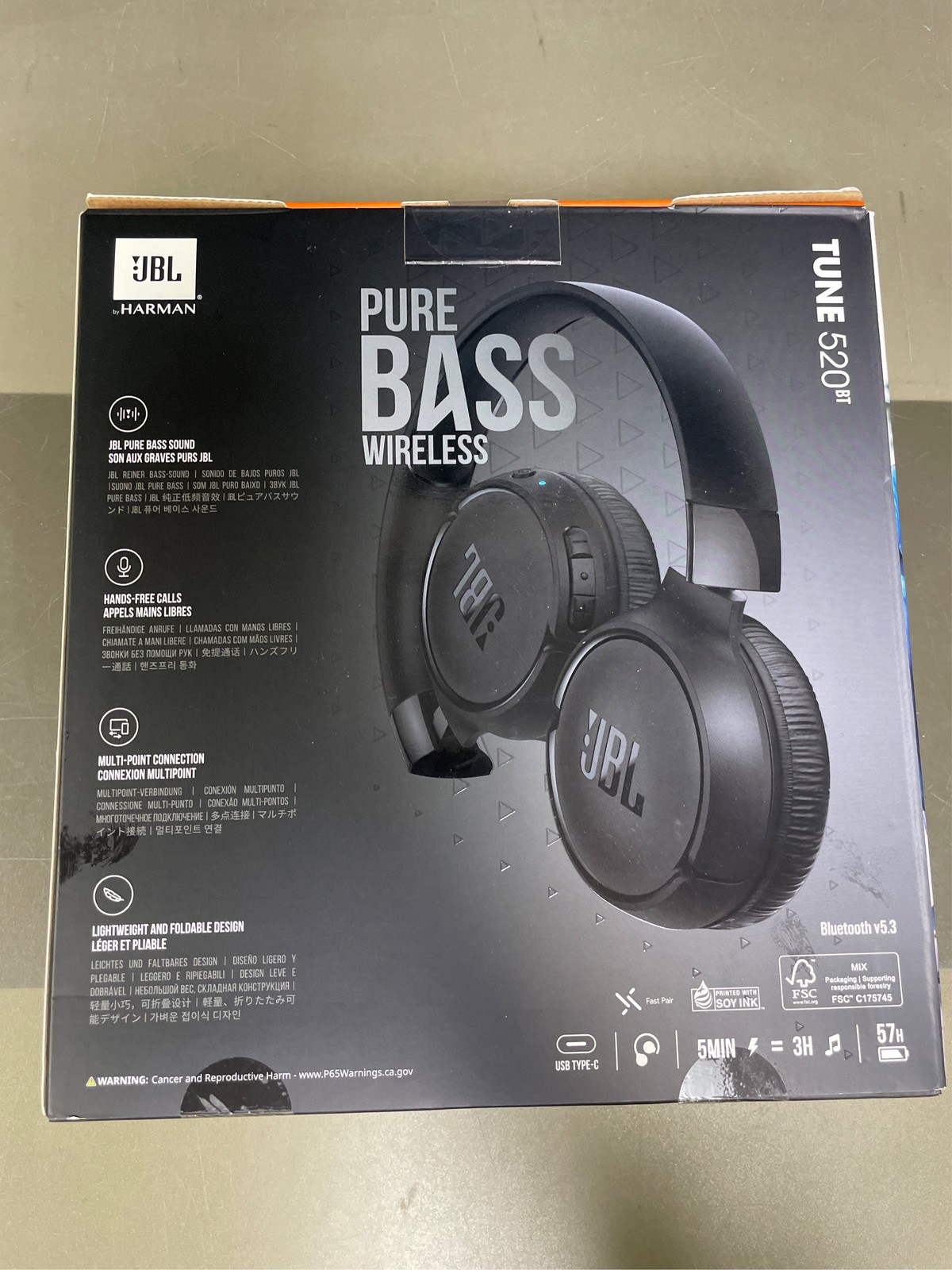 JBL Tune On-Ear Bluetooth Wireless Headphones