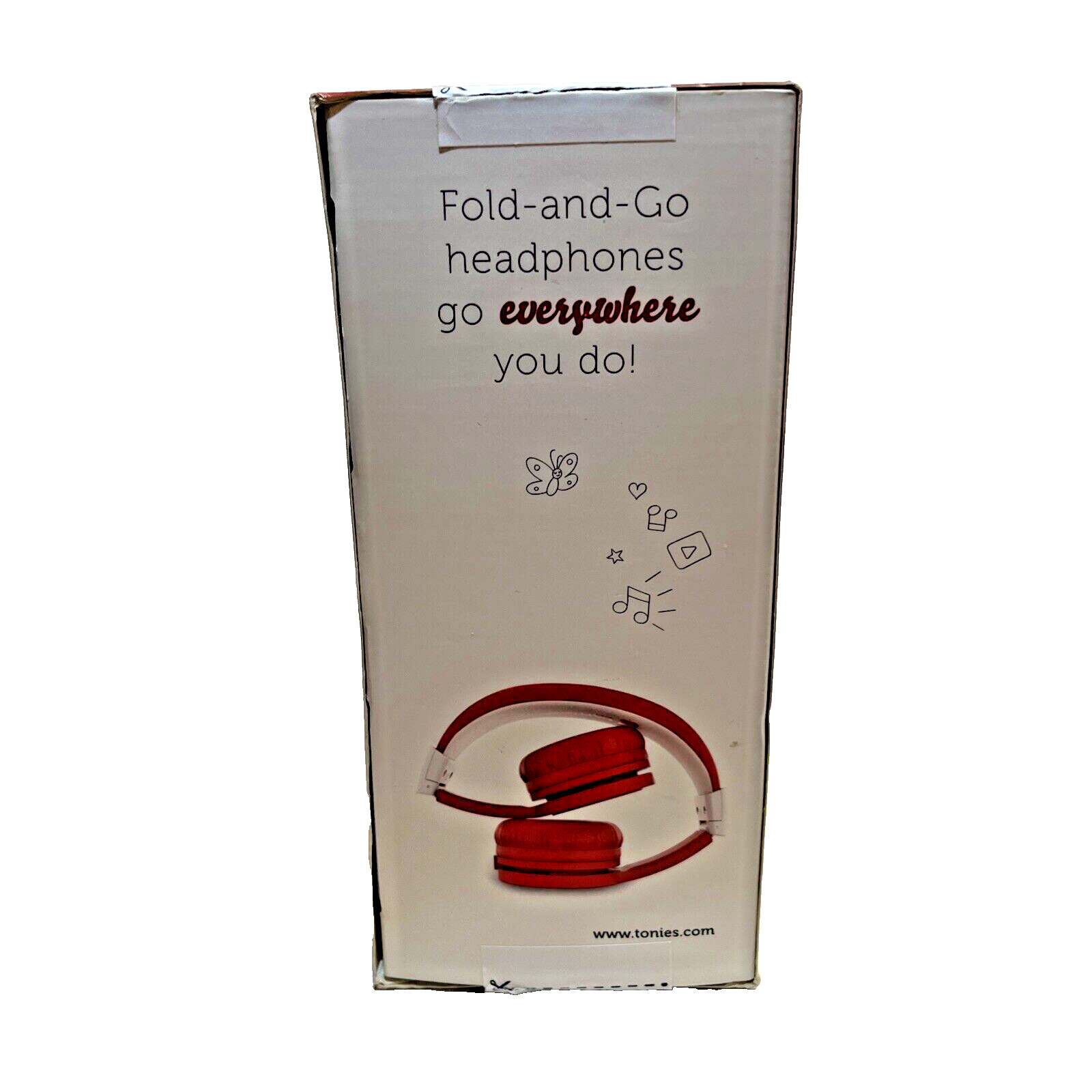 Open Box Tonies Headphones For Ages 3+ Adjustable Safe Listening At Max 85dB