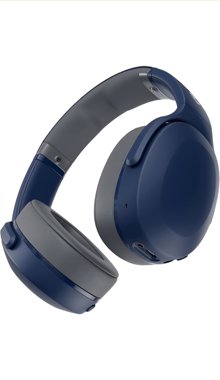 Skullcandy Crusher Evo Wireless Headphones Sensory Bass Blue/Gray Bluetooth
