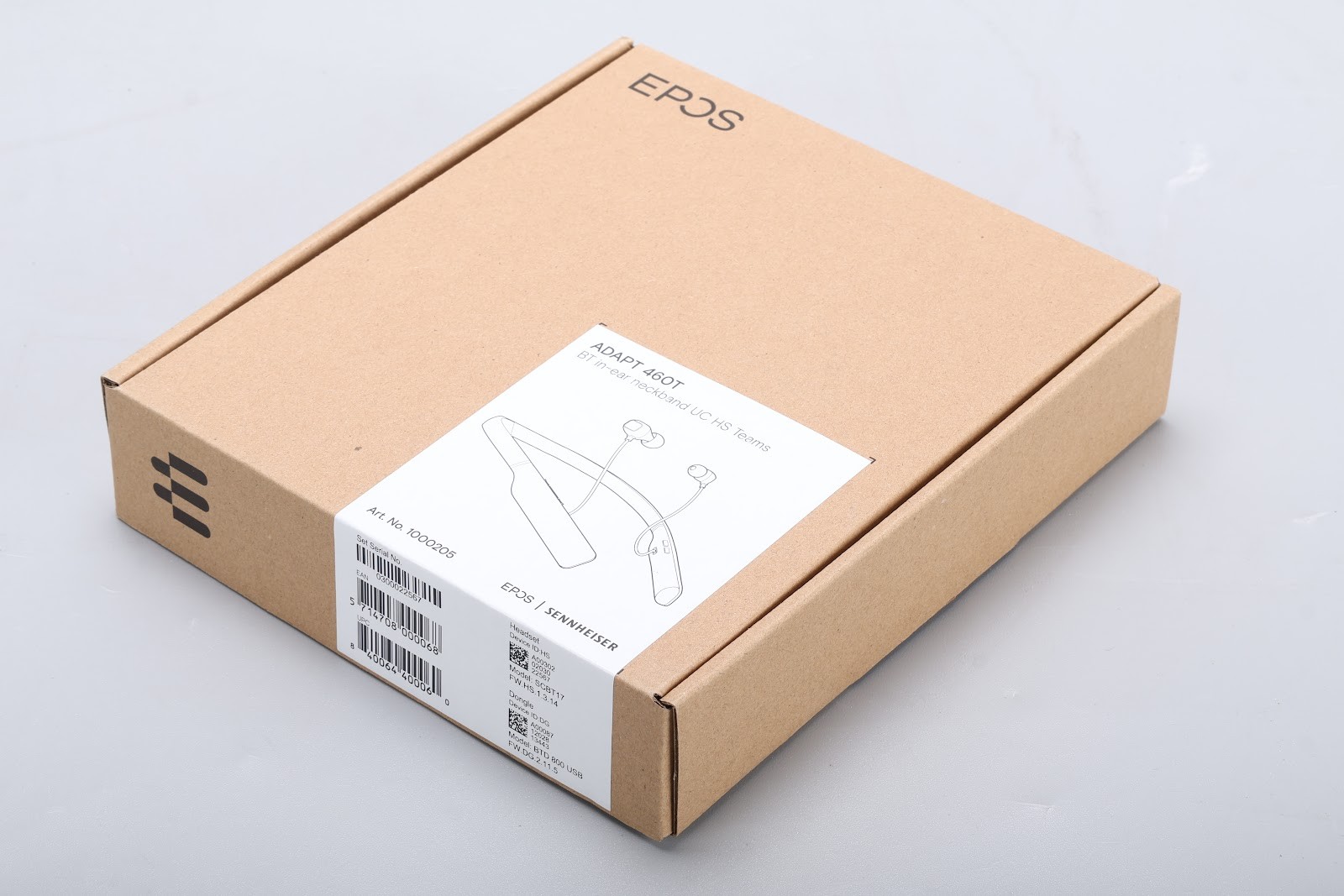 EPOS Sennheiser Adapt 460T SCBT17 In-Ear Neckband Bluetooth Headset – NEW