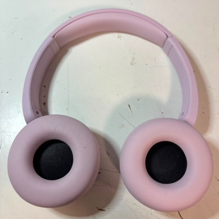 Used Sony WH-CH520 Wireless On-Ear Headphones Pink (Acceptable)