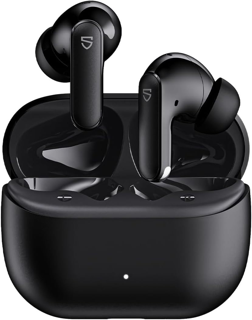 SoundPEATS Q3 Pro Wireless Earbuds ANC, BT 6.0, 42H Playtime, Fast Charging