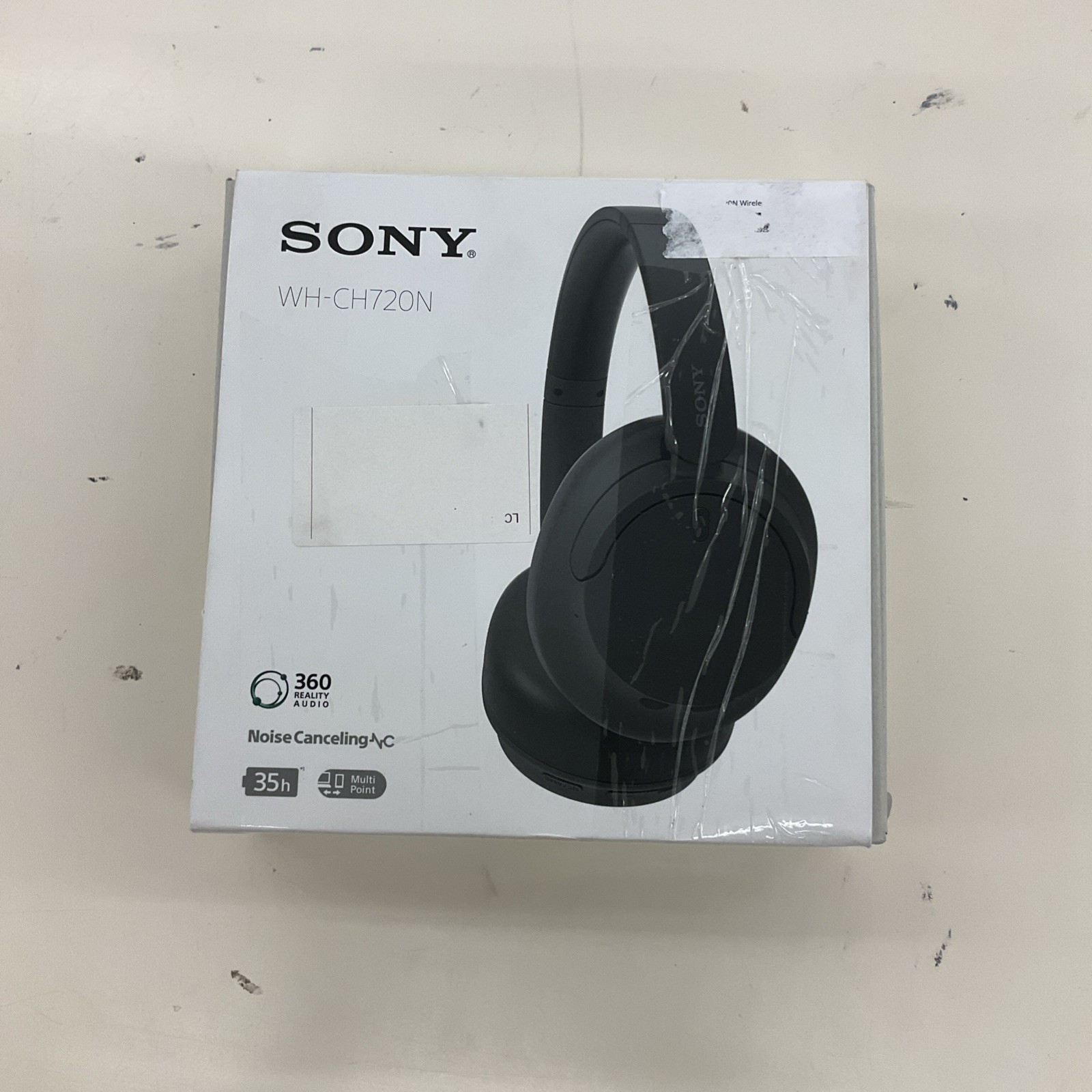 Sony WH-CH720N Wireless Over-Ear Headphones – Black