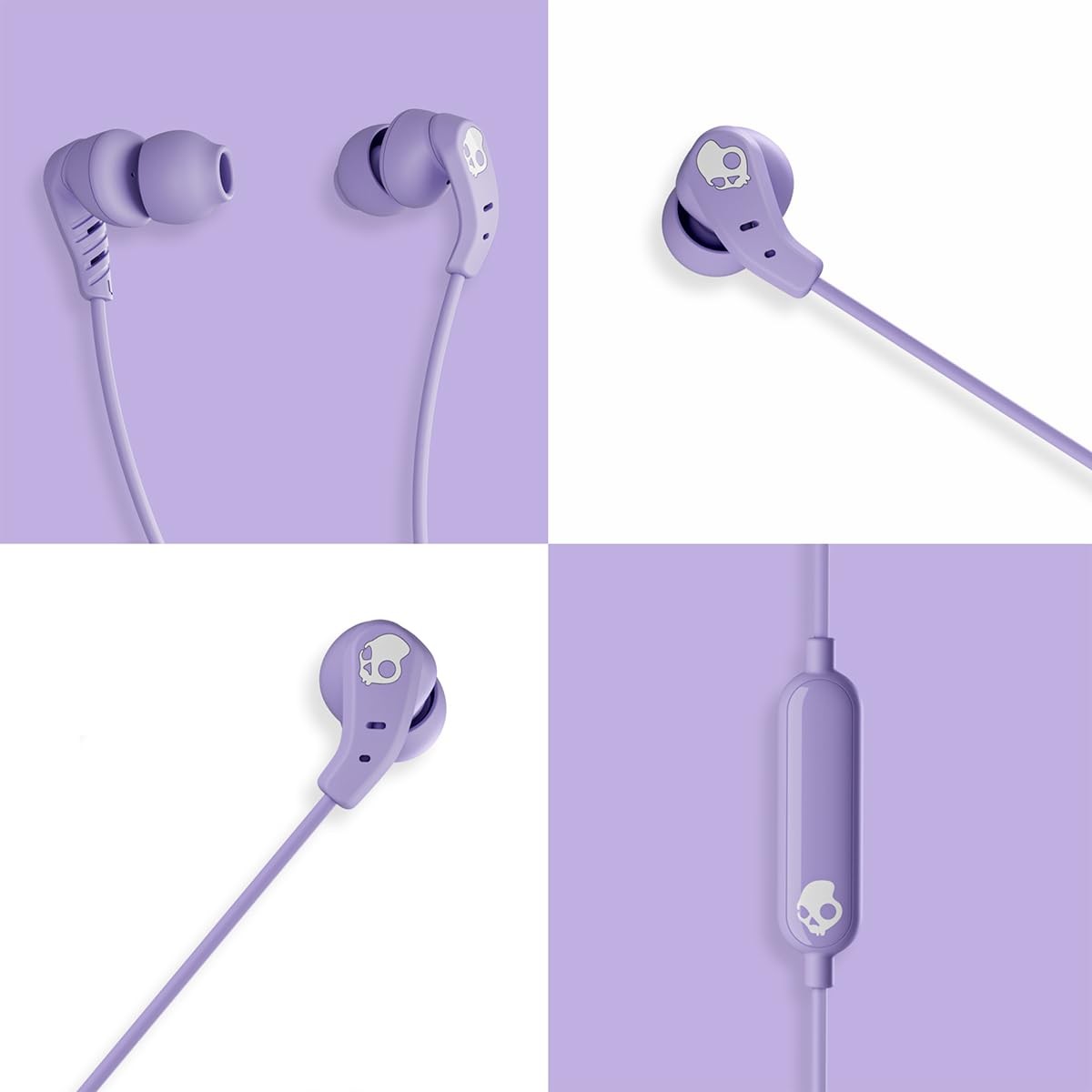 Skullcandy Set USB-C Wired Earbuds with Noise Isolating Fit, Built-in Microphone