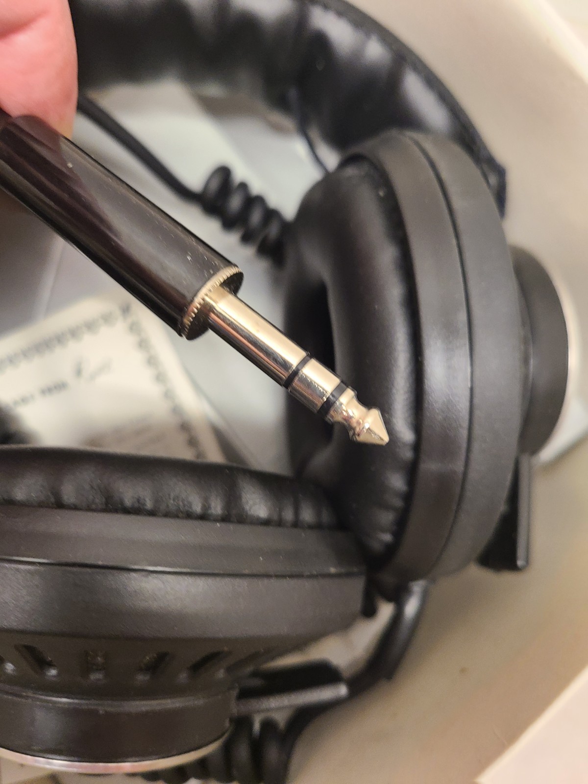 Vintage Rystl SH-800DX Stereo Headphones Wired Over-Ear Taiwan 8 Ohm
