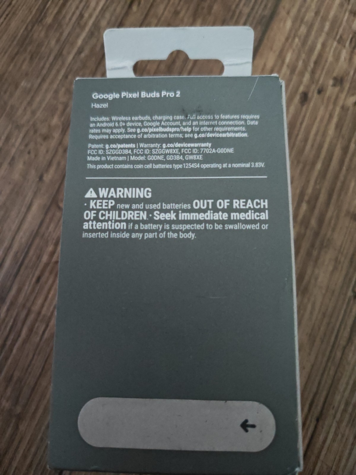 Google Pixel Buds Pro 2 Wireless Bluetooth Earbuds w/Charging Case Hazel.