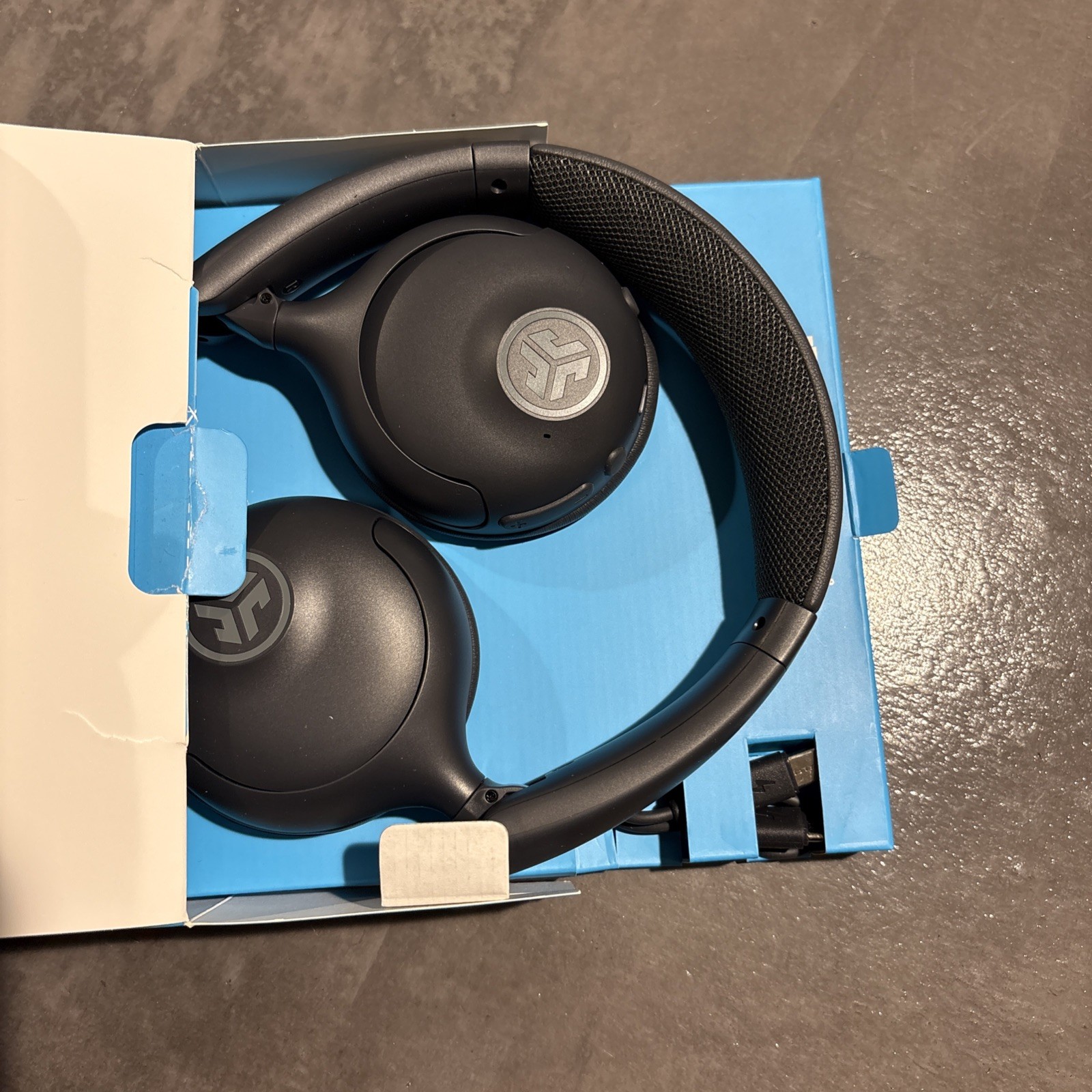 JLab Go Lux ANC Hybrid Active Noise Cancelling Headphones, New Open Box