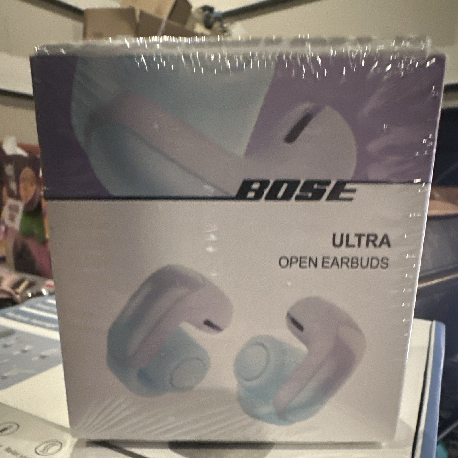 Bose Ultra Open Earbuds Bluetooth Wireless In-Ear Double, Purple/White
