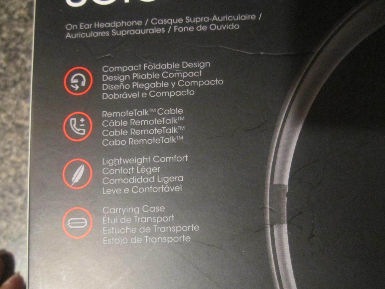 Beats Solo 2 Headphones (Wired) Black and Red