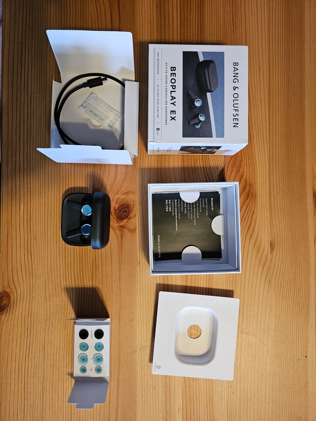 Bang & Olufsen Beoplay EX Wireless ANC Earbuds Anthracite Oxygen