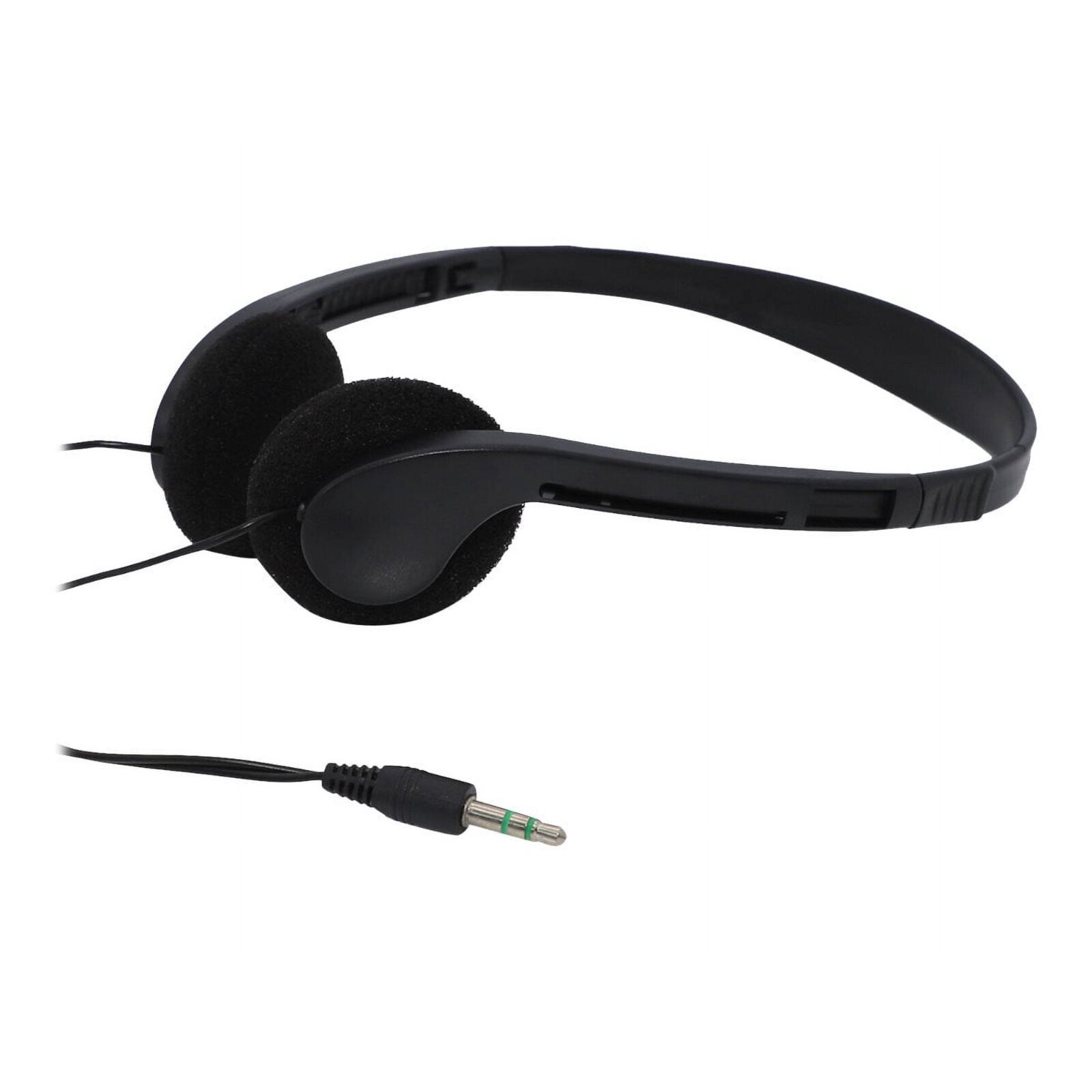 *100-Sets* Avid Products AE-08 Stereo Headphone 3.5mm Plug Black 2AE08STEREO32