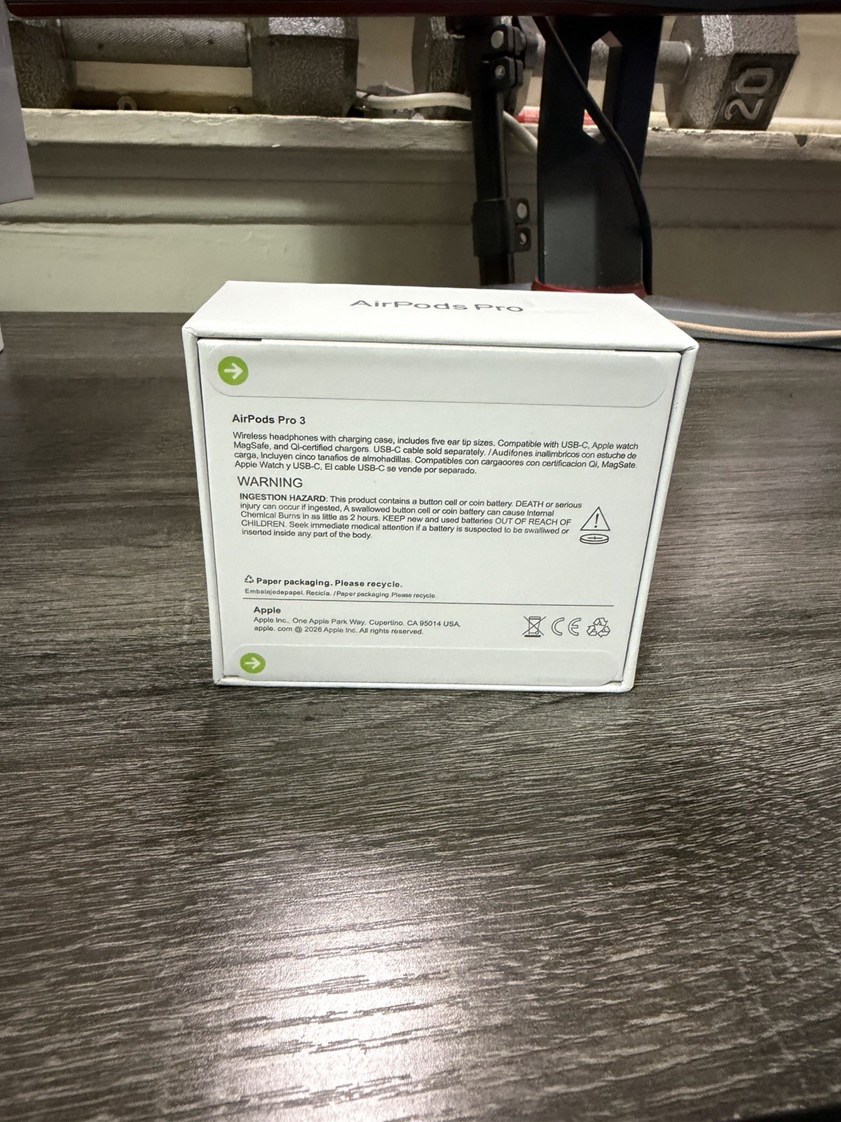 Apple AirPods Pro 3 Wireless In-Ear Earbuds ANC/Transparency w/Charging Case