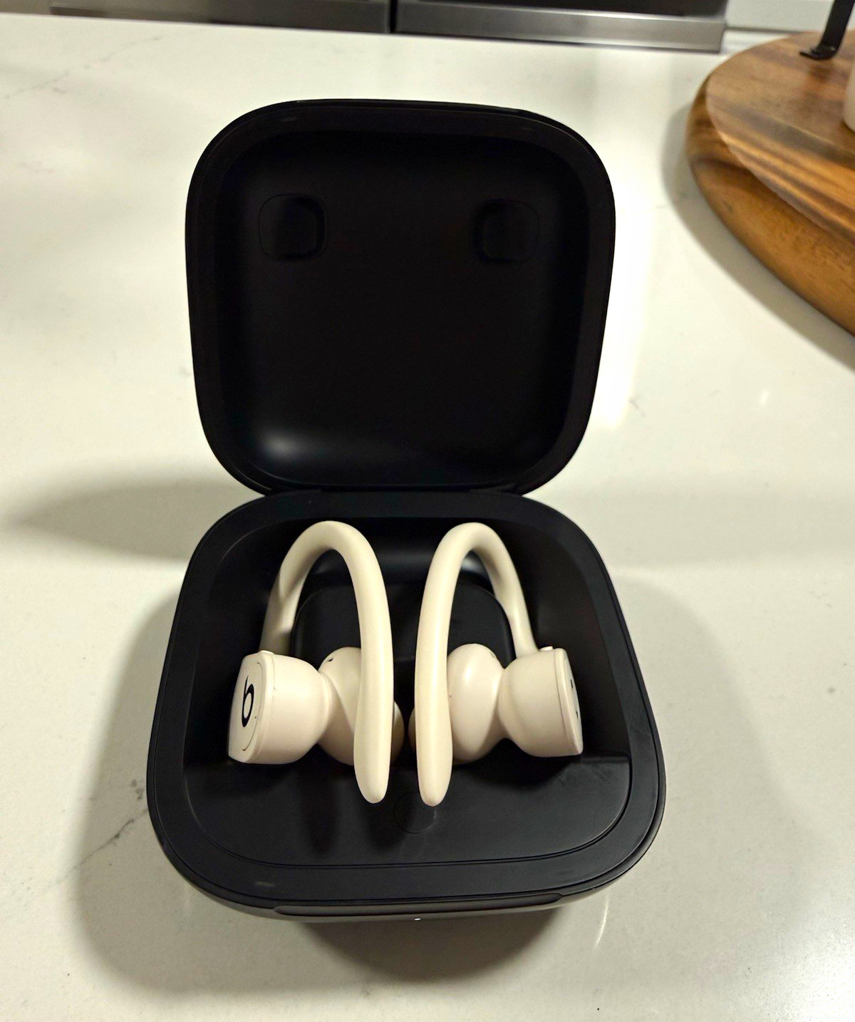 Beats by Dr. Dre Powerbeats Pro Bluetooth Ear-Hook Earbuds Case White/Black