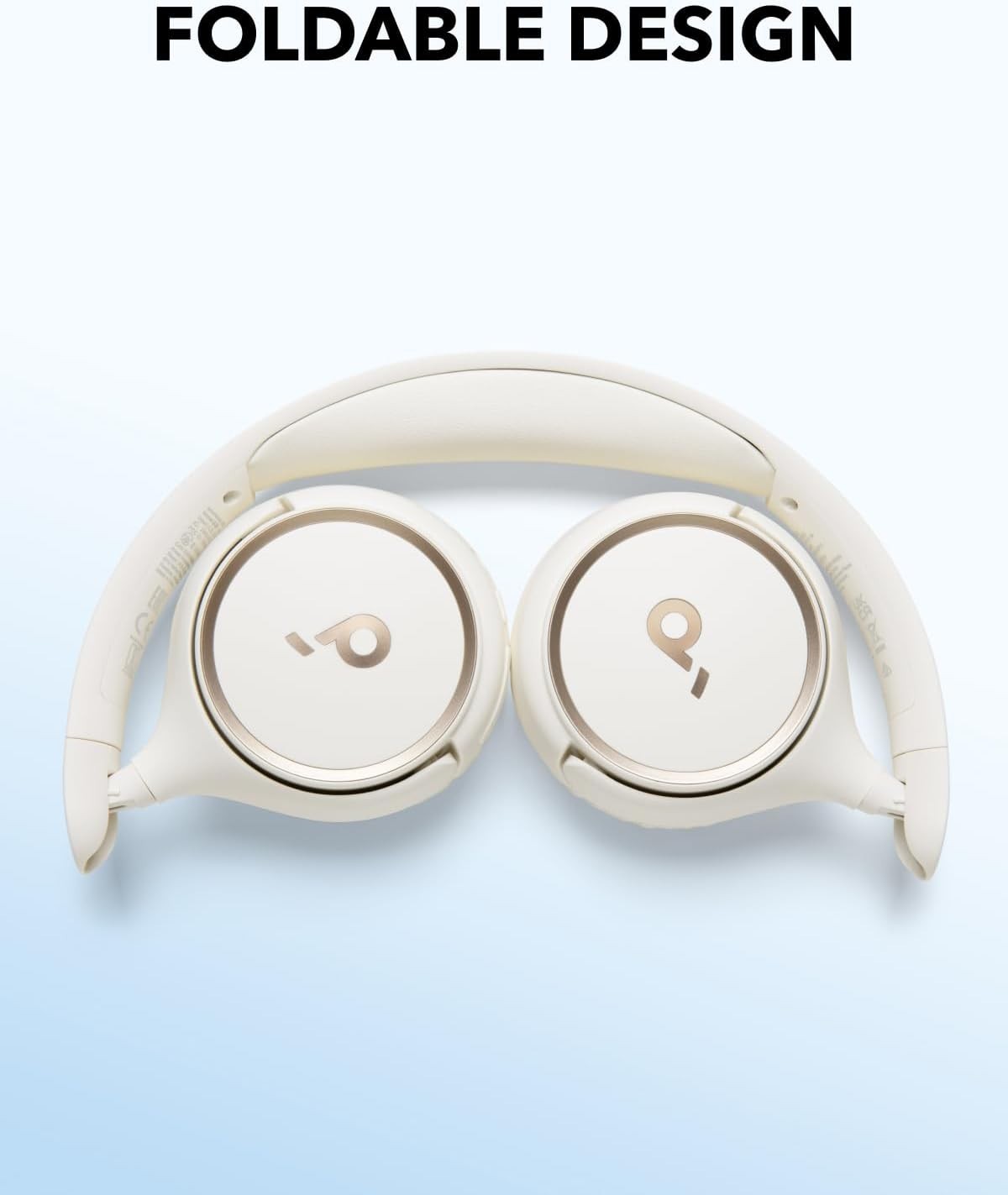 Soundcore H30i Wireless On-Ear Headphones, Foldable Design, Pure Bass |Refurbish