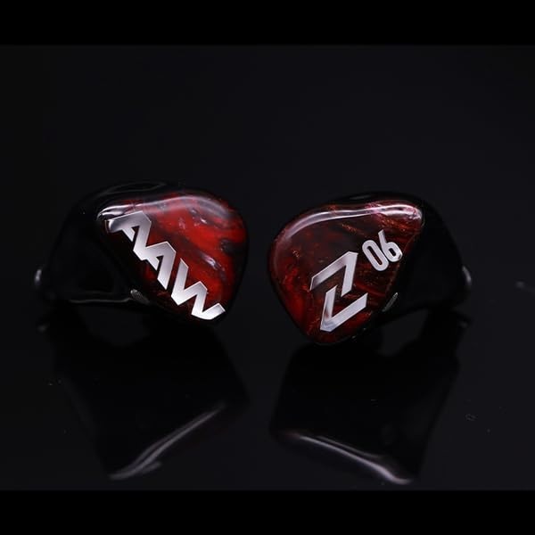 Hybrid IEM AAW Z06 4.4mm Balanced Wired Earphones Bass Audiophile