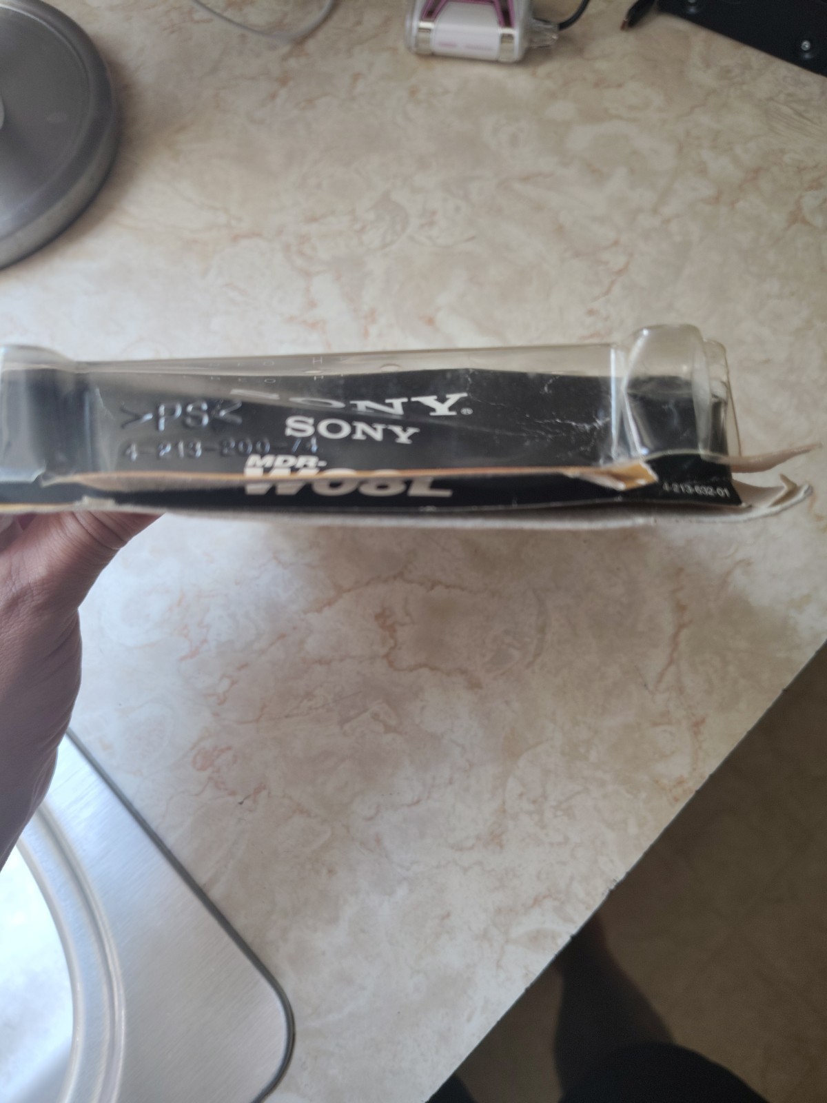 Sony MDR-W08L Stereo Headphones Mega Bass Lightweight VINTAGE