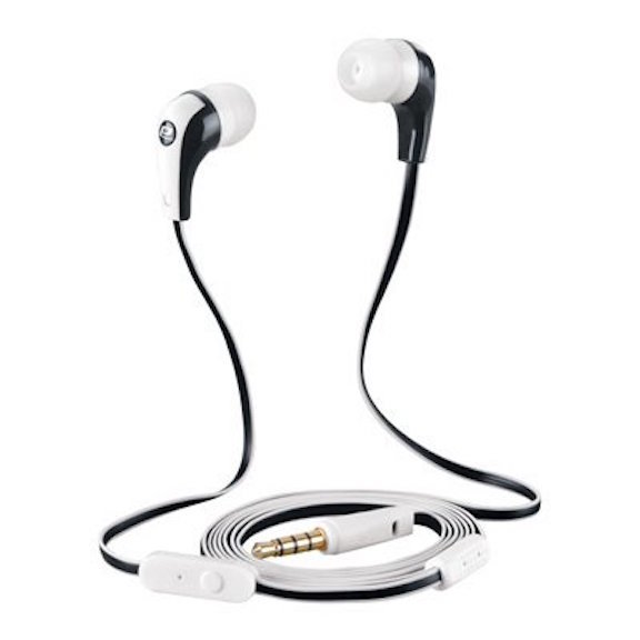 3.5mm In-Ear Headphone Noodle Earphone Flat Earbud Headset For Samsung iPhone LG