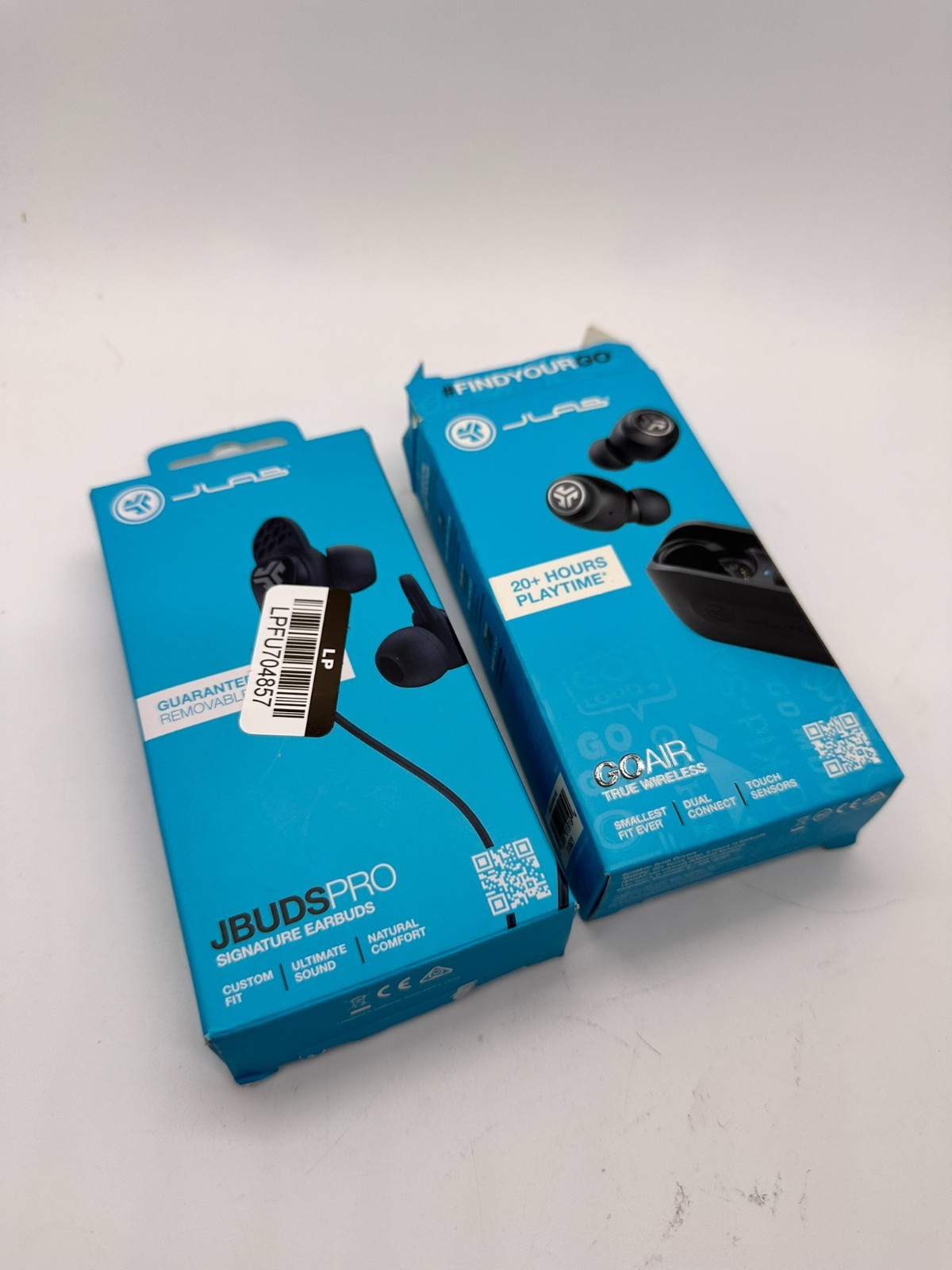 2x JLab – GO Air + JBUDS PRO 20 Hours Playtime True Wireless In-Ear Headphones