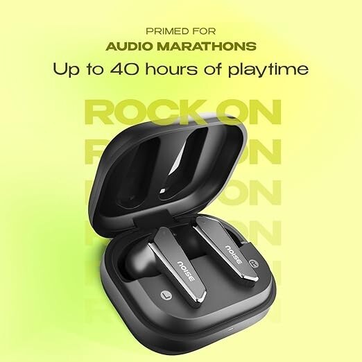 Noise Buds N1 in-Ear True Wireless Earbuds with Chrome Finish | 40H of Playtime