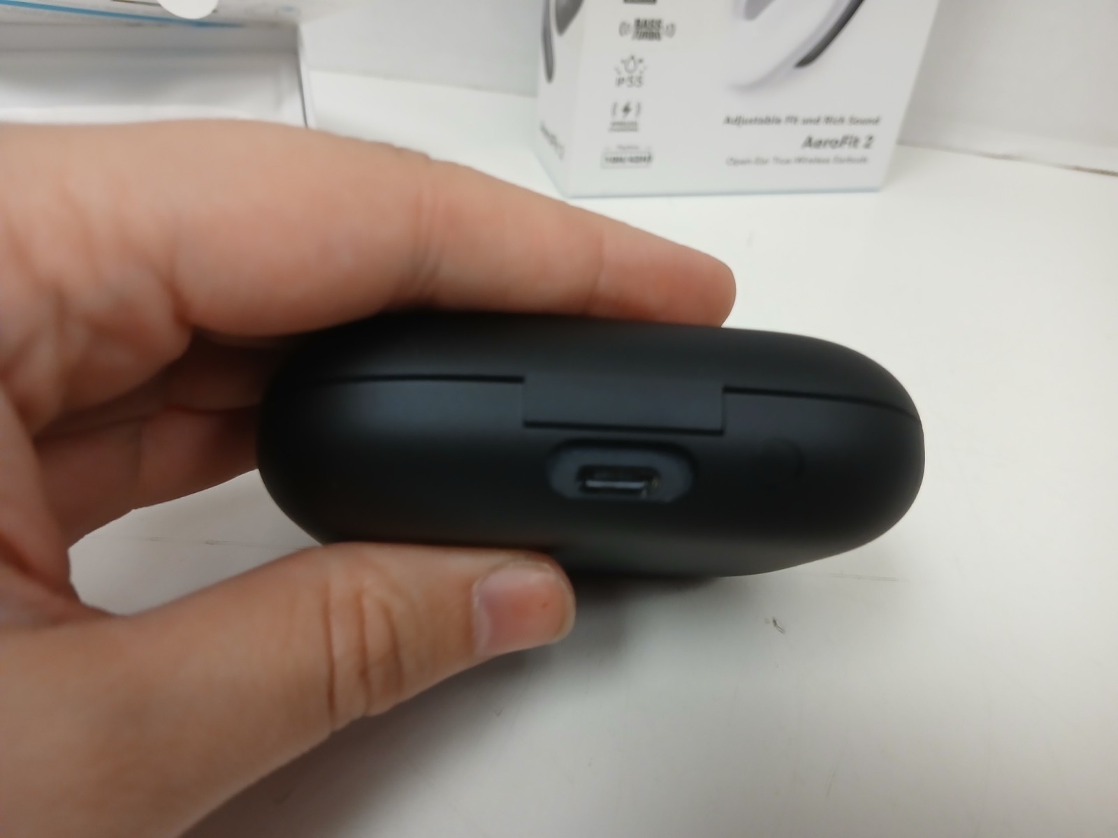 Soundcore AeroFit 2 Open-Ear True Wireless Earbuds, Black