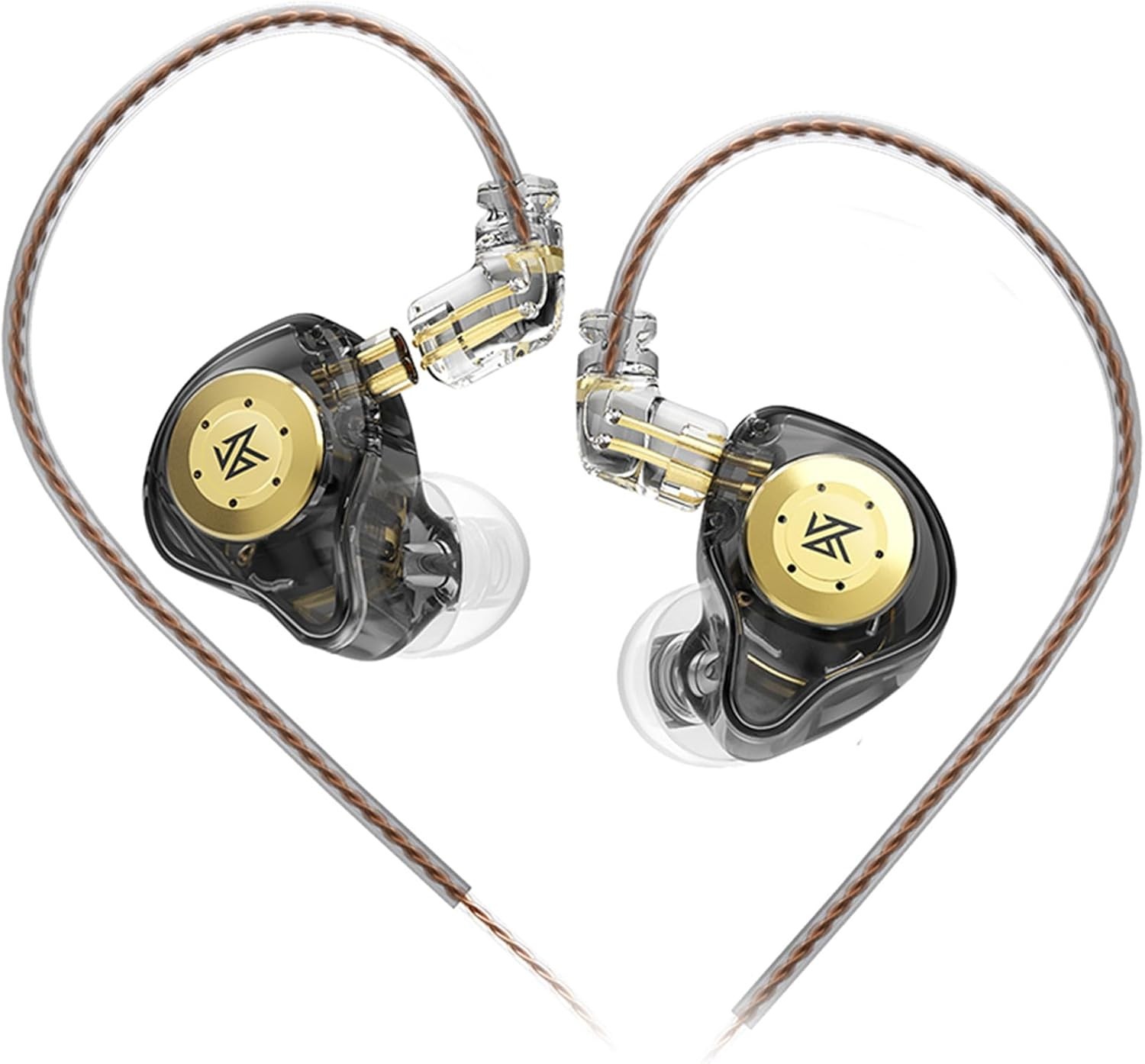 KZ EDX PRO Wired IEM Earphones – Powerful Bass, Sound Isolation, Stylish Black