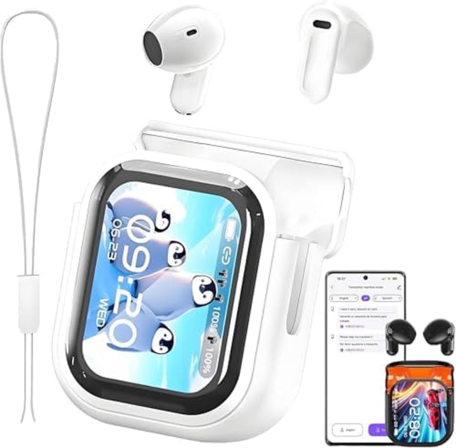 Auriculares De Traducción en Tiempo Real Traductor AI 135 Idiomas Audifonos 2025