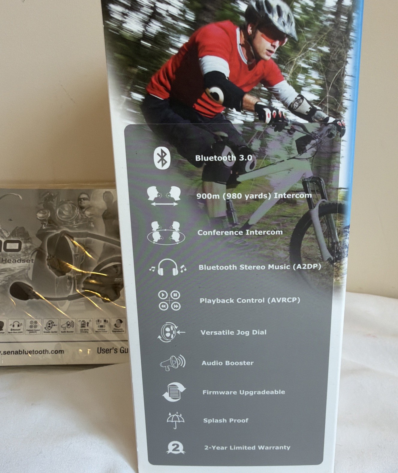 Sena SPH10 Outdoor Sports Bluetooth Stereo Headset & Intercom Damaged