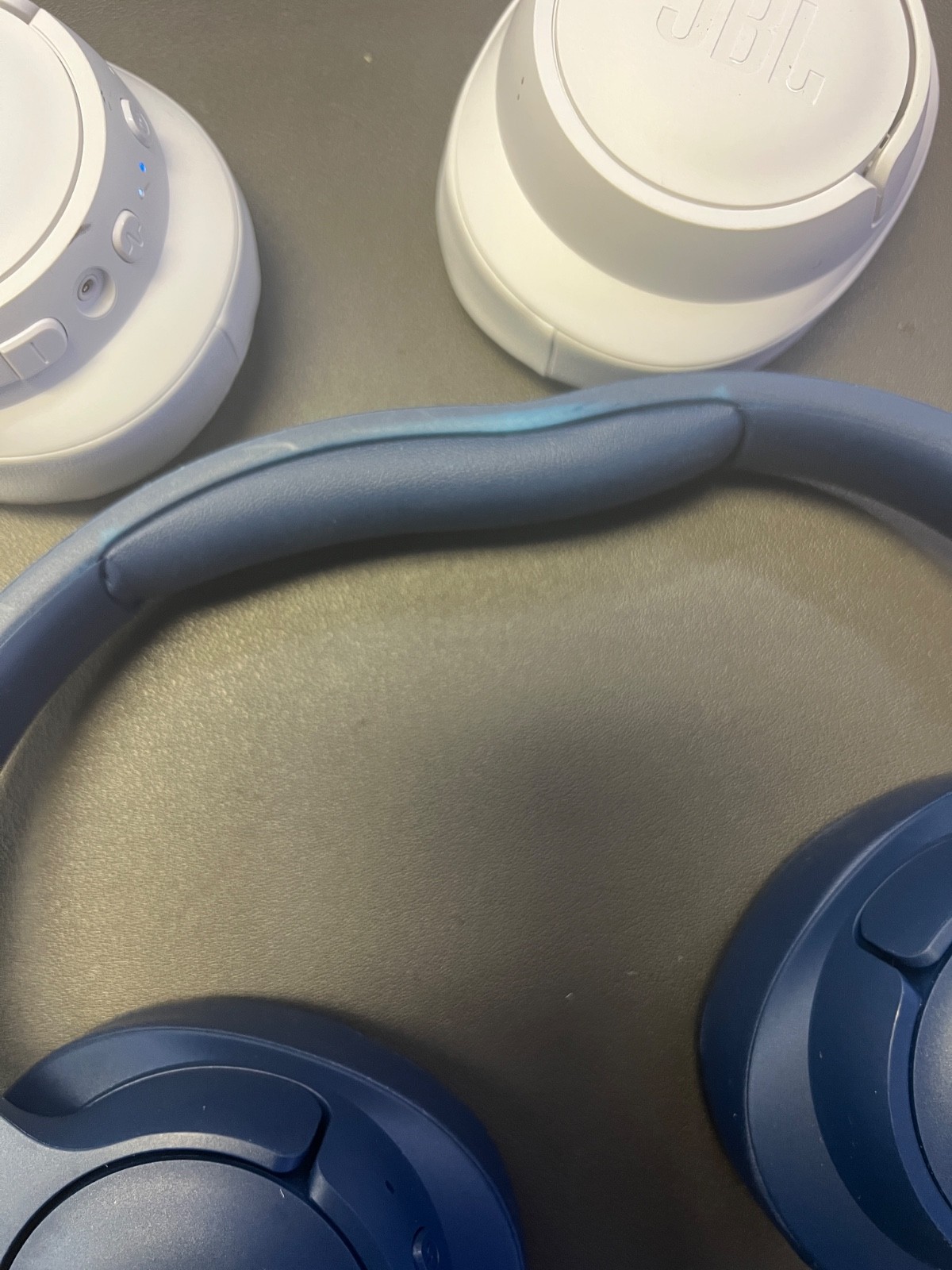 JBL Tune760NC LOT OF 2 – Active NC Bluetooth Headphones-BENT BUT WORKS!-2