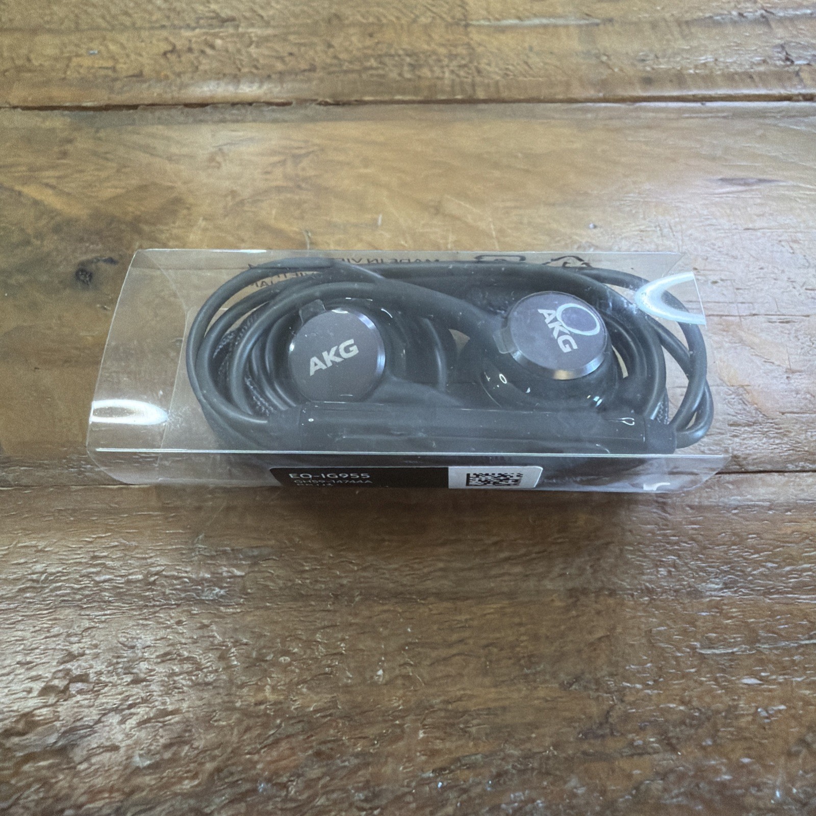 Samsung AKG EO-IG955 3.5mm Earbud Headphones with Microphone/Remote – Dark Gray