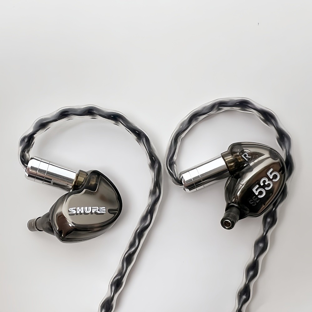 Shure SE535 Sound Isolating Noise Cancellation 3.5mm jack Earphones Black-Gold