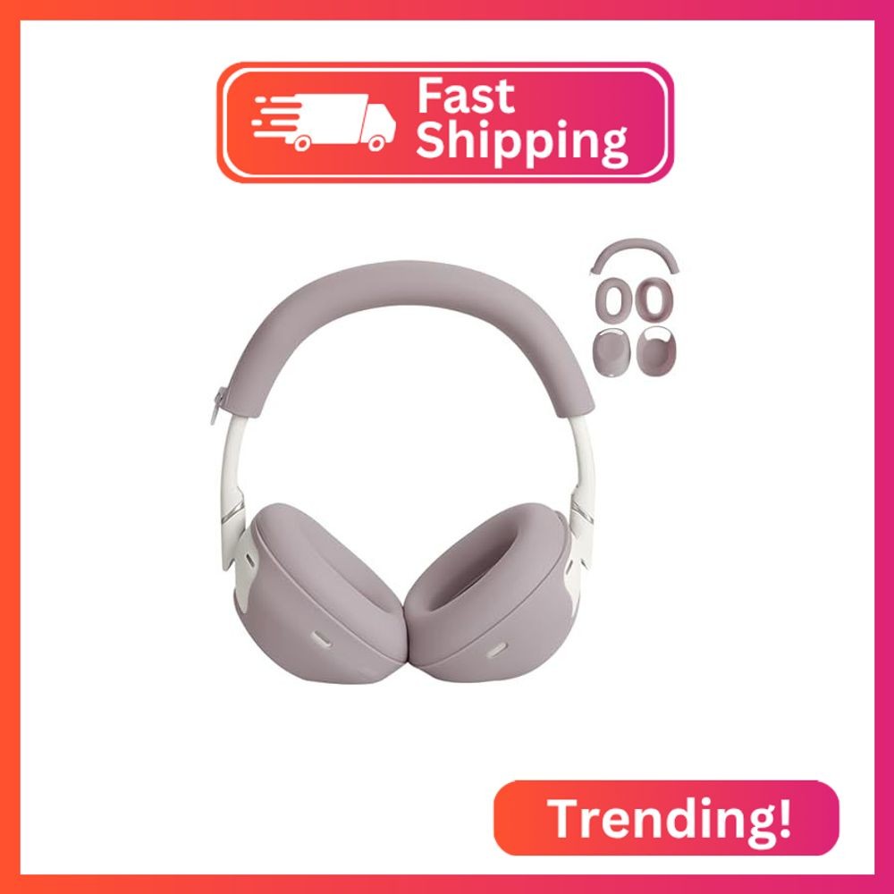 Adhiper 3-in-1 Silicone Sweat Case Cover for Sony WH-1000XM6 Headphones, XM6 Cov
