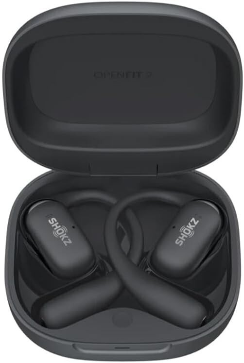 SHOKZ OpenFit 2 Wireless Bluetooth Earbuds – Black (T920)™