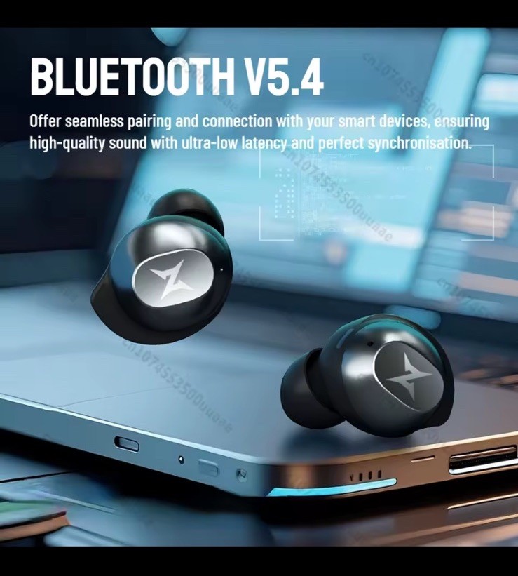 ZOMBIESCAT CyberBean B12 Deep Bass Bluetooth V5.4 Earbuds w/ Hi-Res Audio & ENC