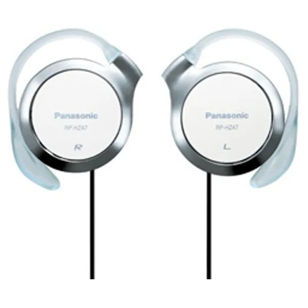 Panasonic Clip Earphone Headphone RP-HZ47 Silver Black Red White Blue w/5 Colors