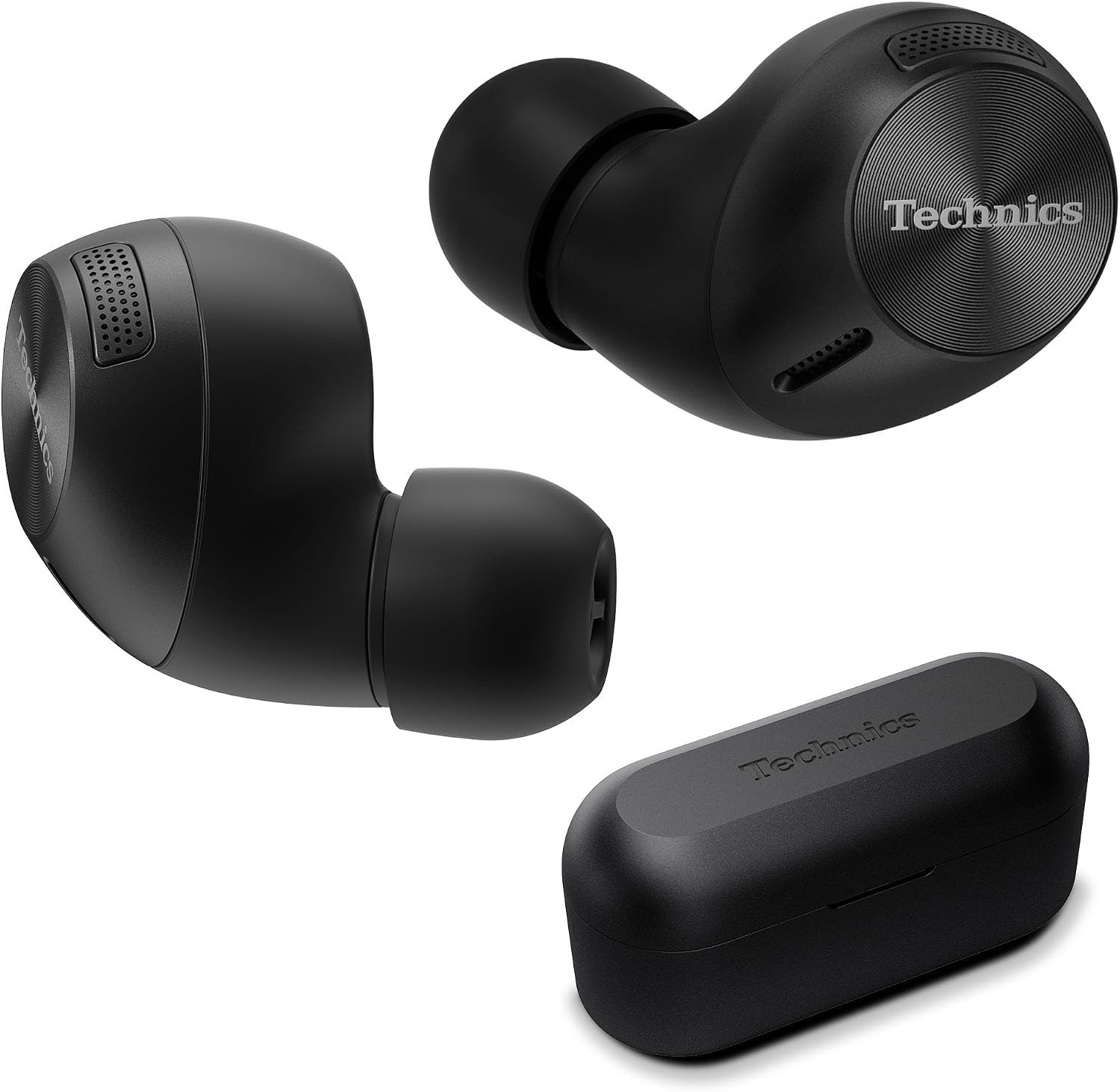 Technics EAH-AZ40M2-K ANC True Wireless Bluetooth Earbuds Multipoint Black