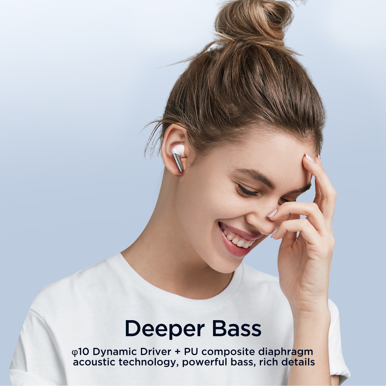 Earbuds Joyroom Wireless Bluetooth New 5.3 Noise Canceling True Binural In Ear