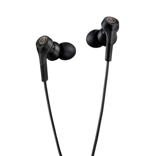 Audio-Technica ATH-CKS330NC Black USB-C Wired Noise Cancelling Mic Earphones New