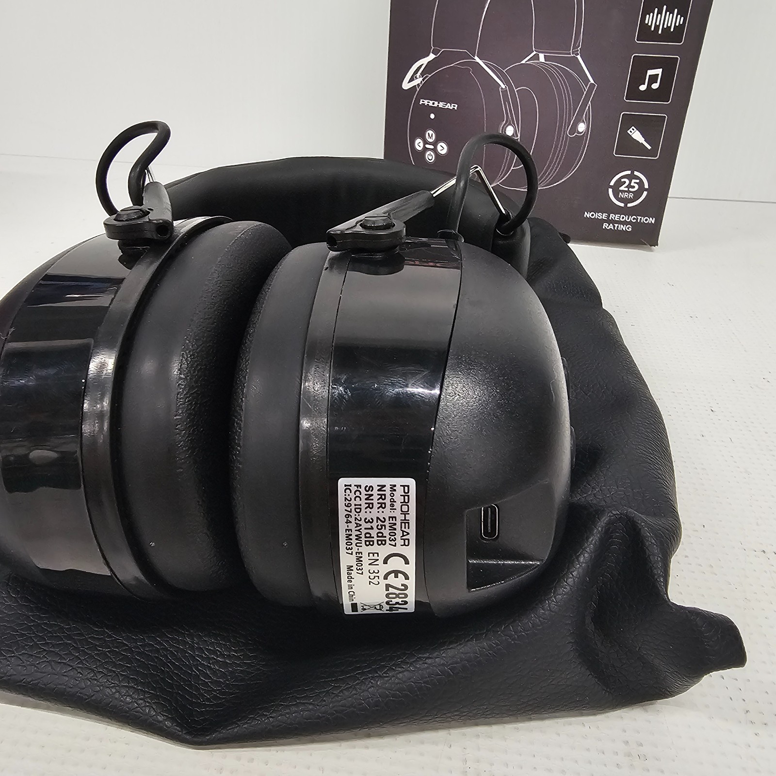 ProHear EM037 Bluetooth Hearing Protection Headphones