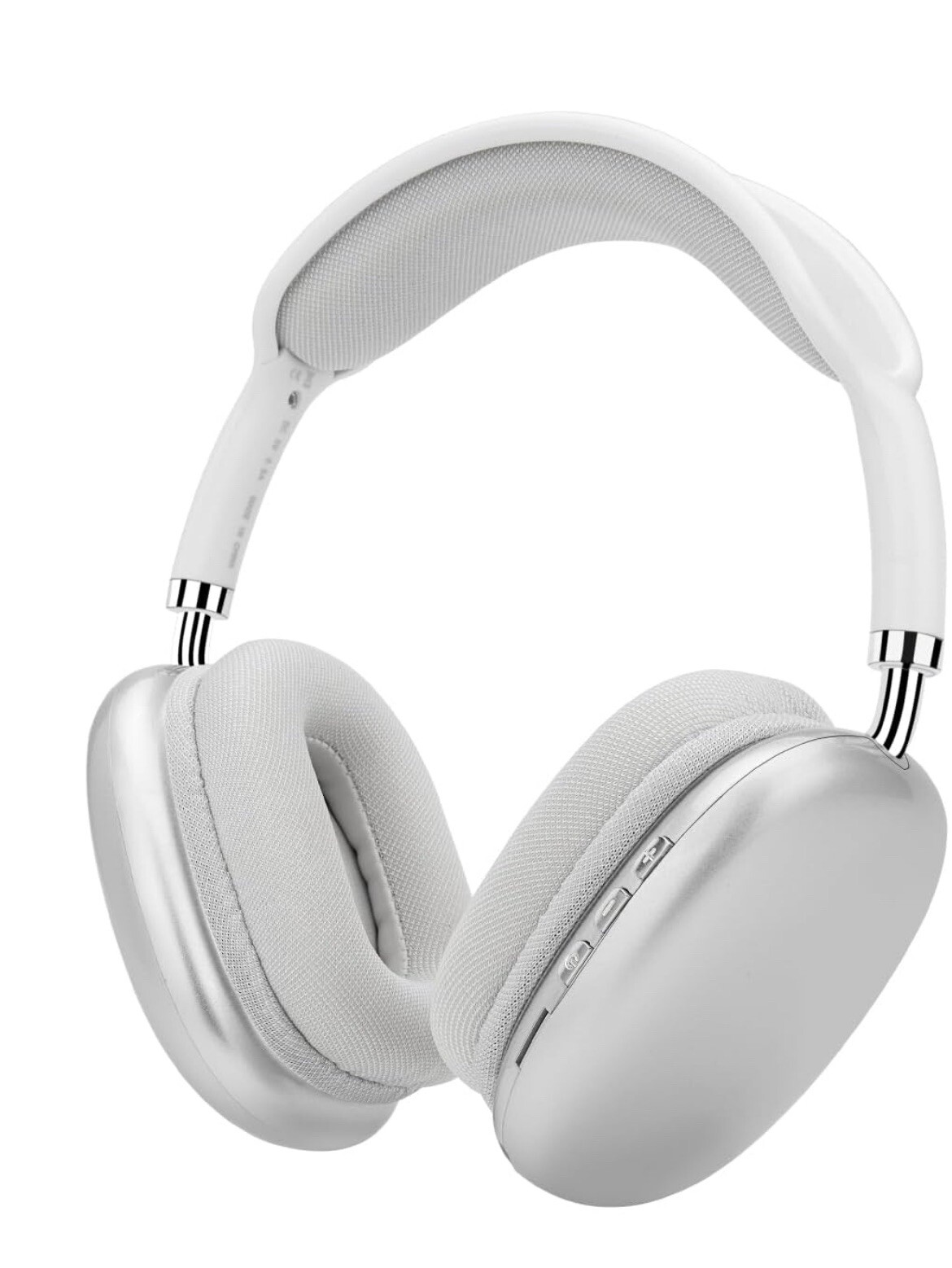 MS-B1 Wireless Eat Headset Bluetooth Headphones White Silver