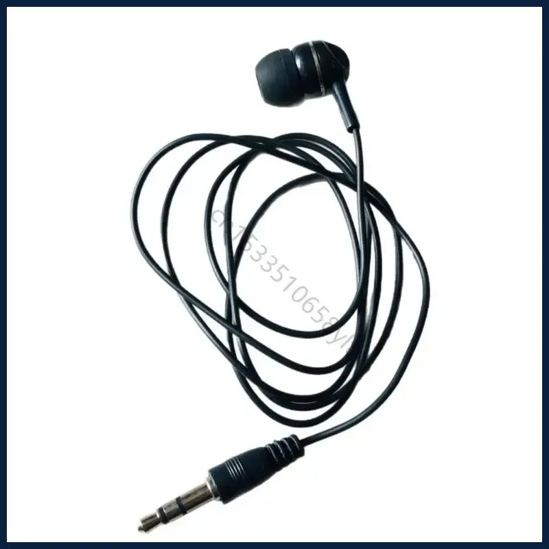 3.5mm Single Side In Ear Earphone Earbud Headsets Mobile Phone Tablets PC