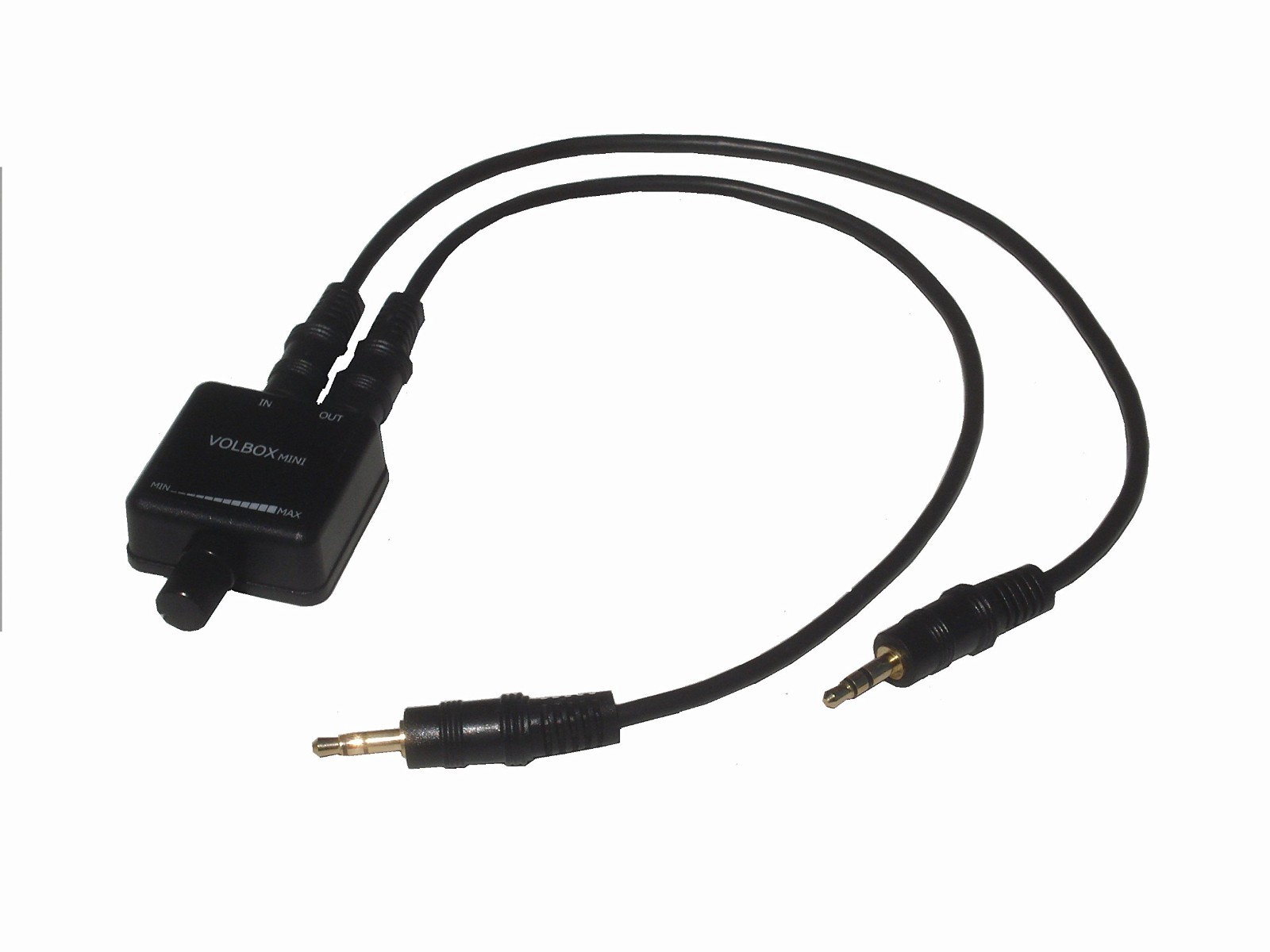 Mini Inline Volume Control – Headphone Audio Adjuster, 3.5mm Stereo Aux Attenuat