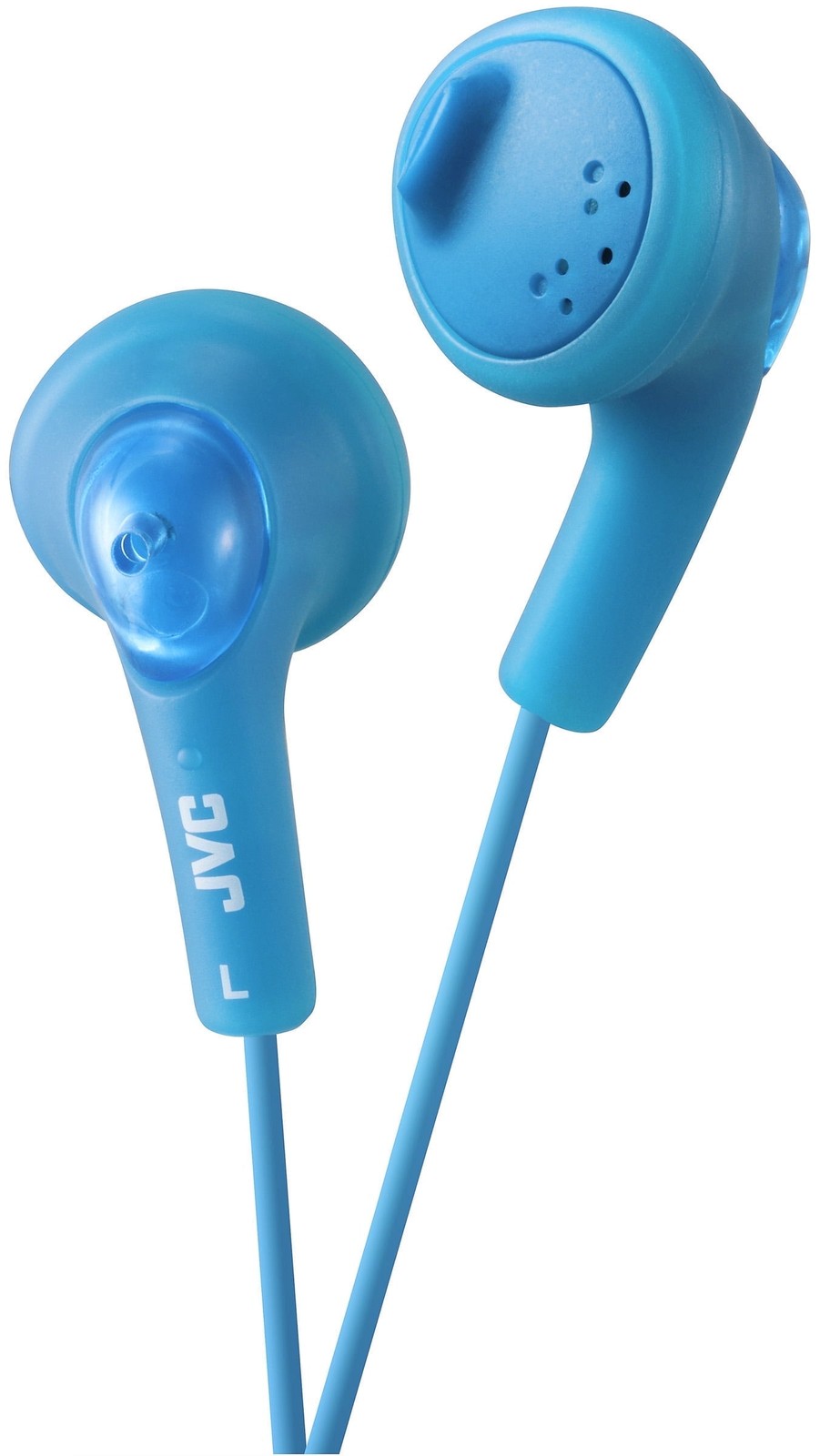 JVC HA-F160-A-K Gumy Earbud Headphones (Peppermint Blue)