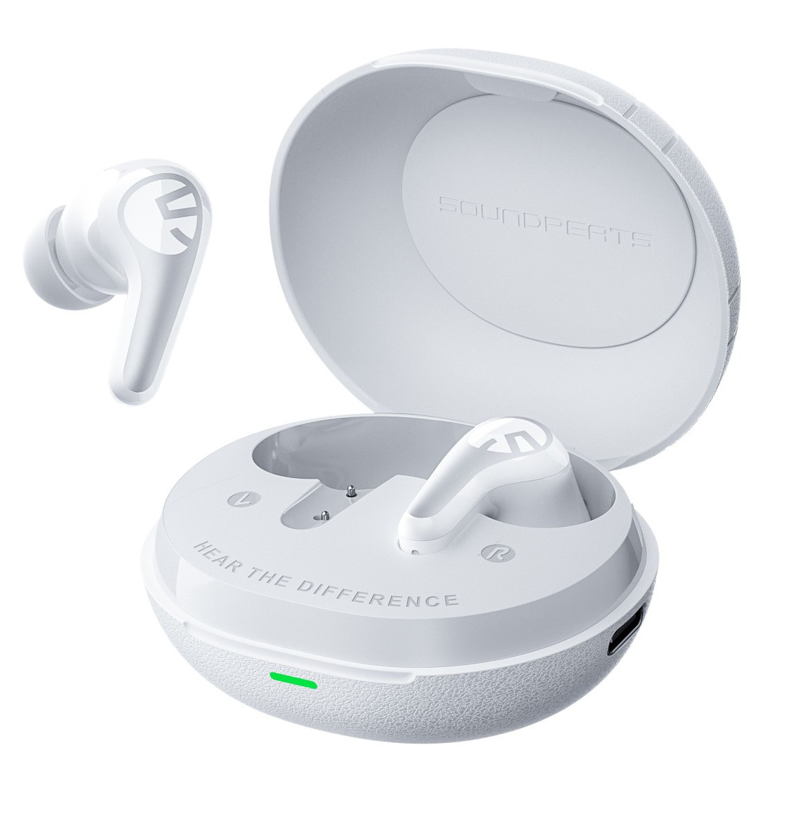 SOUNDPEATS C30 Wireless Earbuds -52dB Hybrid ANC Bluetooth 6.0 Headphones Hi-Res